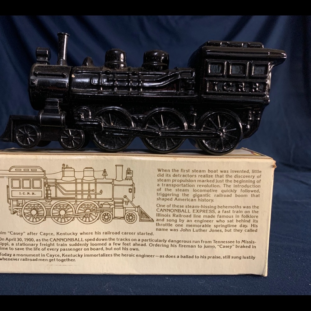 Avon Cannonball Express Train decanter